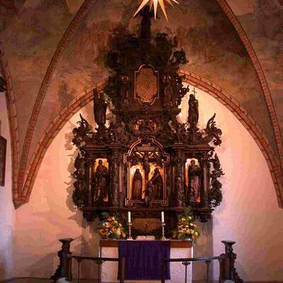 Altar der Sankt-Nicolai-Kirche von Hans Gudewerdt dem Jngeren